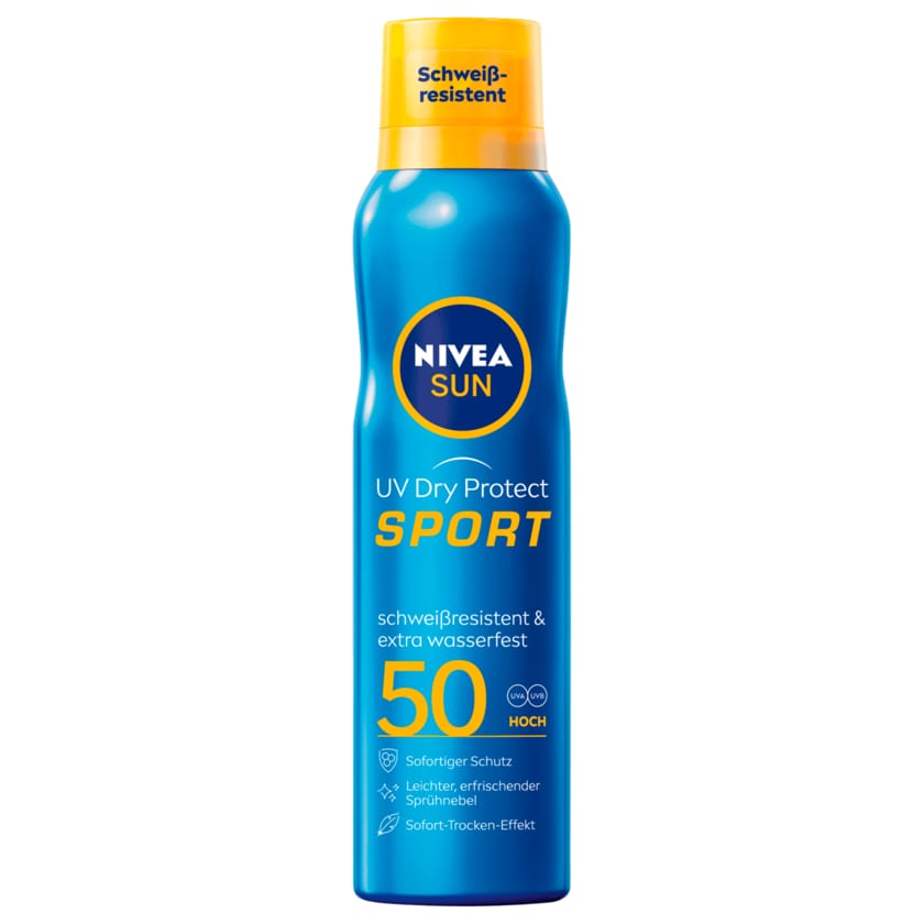 NIVEA Sun Sonnenspray UV Dry Protect LSF 50 200ml